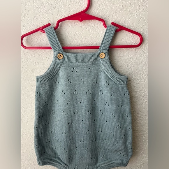 New Little Planet Baby Organic Sweater Knit shortalls - Picture 8 of 9